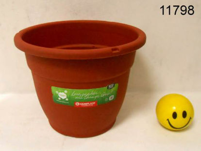 Imagen de MACETA EDEN 20CM TEJA 4.25